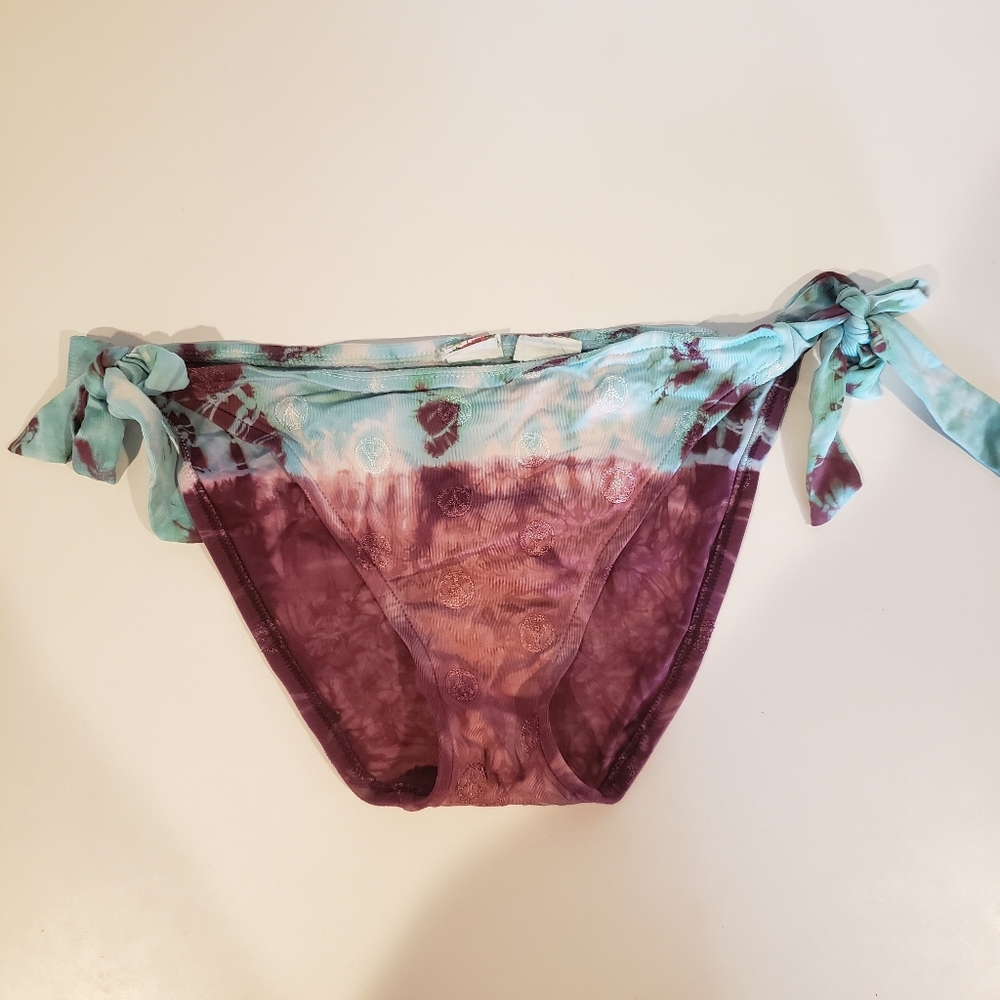 Lucky Peace Tie Dye bikini bottoms